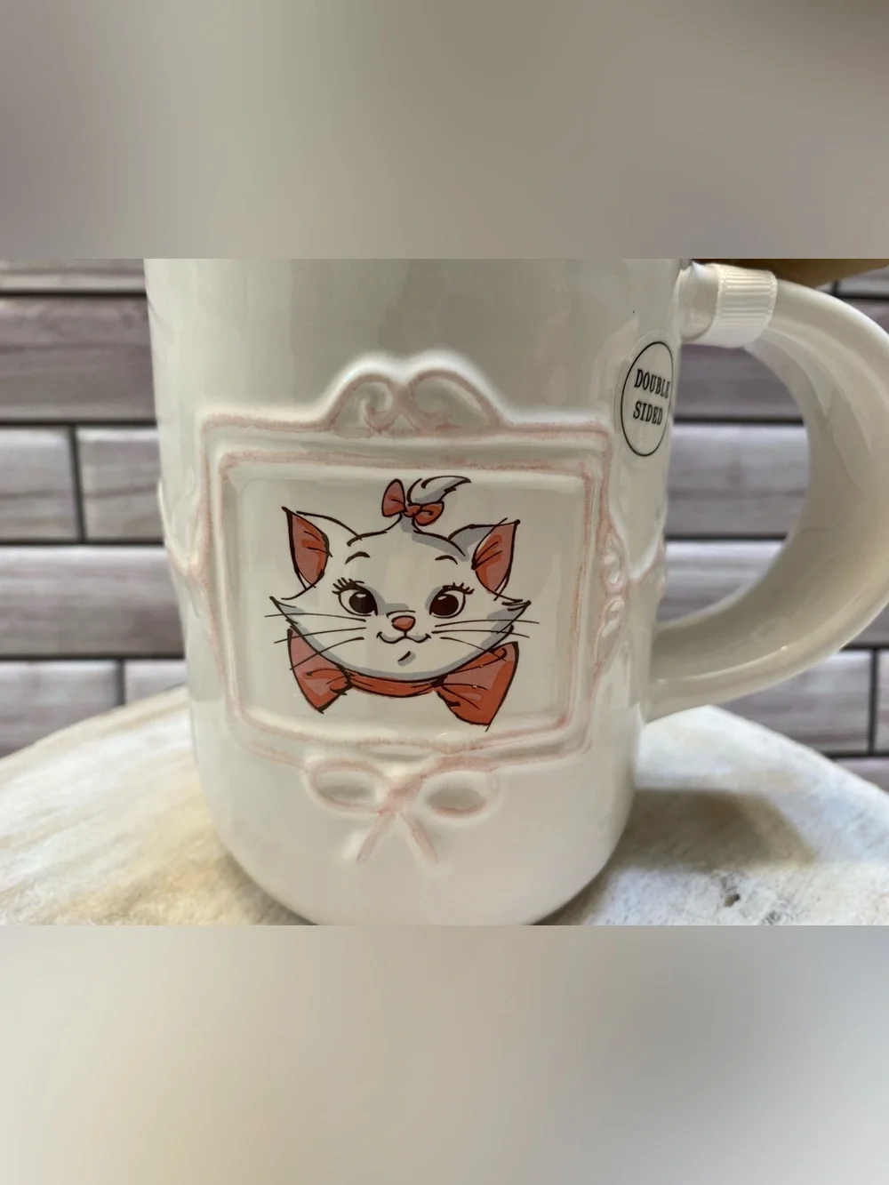 Rae Dunn xDisney ❤️(1) Aristocats Marie  Mug Wide Handle NEW